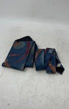 Load image into Gallery viewer, Oscar De La Renta Couture Mens Multicolor Printed Adjustable Formal Pointed Tie
