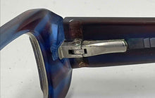 Load image into Gallery viewer, Authentic Versace Women's Navy Blue Brown Glasses