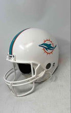 Load image into Gallery viewer, Franklin White NFL Miami Dolphins Collectible Display Football Helmet