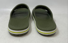 Load image into Gallery viewer, Crocs Unisex Bayaband Dark Green Open Toe Slide Sandals Size M 10 W 12