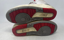 Load image into Gallery viewer, Nike Kids Air Jordan 2 Retro White Red Green Sneaker Shoes Size 6.5Y