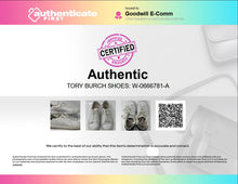 Load image into Gallery viewer, Authentic Tory Burch Womens Howell Court White Sneaker Shoes Sz 8M Stained Dirty