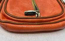 Load image into Gallery viewer, Valentina Womens Brown Orange Adjustable Strap Small Crossbody Handbag