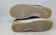 Load image into Gallery viewer, Nike Mens Air Force 1 823511-405 Blue White Lace-Up Sneaker Shoes Size 9.5