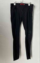 Load image into Gallery viewer, Hugo Boss Mens Black Denim Dark Wash Pockets Straight Leg Jeans Size 33/34