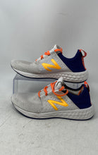 Load image into Gallery viewer, New Balance Mens Fresh Foam Cruz V1 MCRZRWO1 White Blue Yellow Running Shoes 7.5