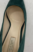 Load image into Gallery viewer, Cole Haan Womens Grand OS Green Slip-On Pointed Toe Pump Heels Size 6.5 B