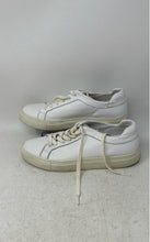 Load image into Gallery viewer, M. Gemi Womens The Palestra White Leather Lace-Up Sneaker Shoes Size EUR 37.5