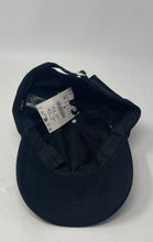 Load image into Gallery viewer, Zara Womens Black Adjustable Strap Lightweight Baseball Cap Size Medium With Tag