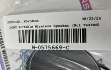 Load image into Gallery viewer, INSMY C12 Green Waterproof Portable Wireless Speaker Not Tested With Box