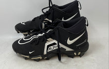 Load image into Gallery viewer, Nike Kids Alpha Menace 3 Shark CV0581-001 Black Lace-Up Football Cleats Size 6Y