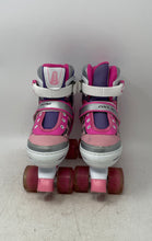 Load image into Gallery viewer, Coolbear Kids Multicolor Adjustable Ratchet Buckle Roller Skates Size Medium