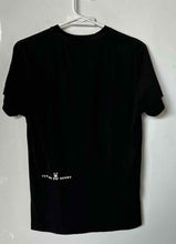 Load image into Gallery viewer, Psycho Bunny Mens Black Pima Cotton Short Sleeve Crew Neck Graphic T-Shirt Sz 3