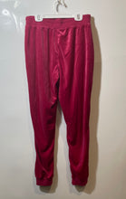 Load image into Gallery viewer, Fashion Nova Womens Red Slash Pocket Elastic Waist Drawstring Jogger Pants Sz S
