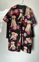 Load image into Gallery viewer, Moonaa Lisa Womens Multicolor Floral Long Sleeve Overcoat Size XL