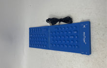 Load image into Gallery viewer, MyType RKB 88 003 Blue Bluetooth Foldable Keyboard With Case