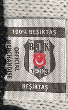Load image into Gallery viewer, Unisex Black White Checkered Print Beşiktaş J.K. 1903 Soccer Scarf 7" x 66"