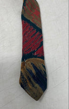 Load image into Gallery viewer, Cabralli Collection Mens Multicolor Printed Adjustable Pointed Tie One Size