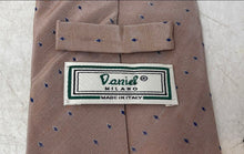 Load image into Gallery viewer, Daniel Milano Mens Multicolor Geometric Print Silk Linen Keeper Loop Pointed Toe