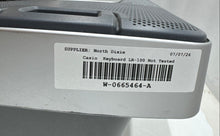Load image into Gallery viewer, Casio Model LK-100 Silver Black 61-Keys Lighting Electronic Keyboard Not Tested