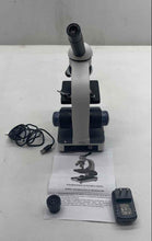 Load image into Gallery viewer, AmScope Biological Compound White Black Optical Microscope Not Tested