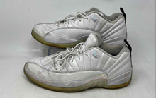 Load image into Gallery viewer, Nike Mens Air Jordan 12 Retro White Low Top Lace-Up Sneaker Shoes Size 11