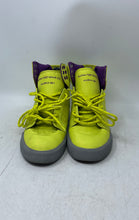 Load image into Gallery viewer, Supra Womens Neon Green Purple Lace-Up Sneaker Shoes Size 8.5