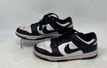Load image into Gallery viewer, Nike Womens Dunk Low DD1503-101 White And Black Leather Sneakers Shoes Size 5.5