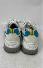 Load image into Gallery viewer, Koaj Womens Suela White Blue Lace-Up Low Top Running Shoes Size EUR 38