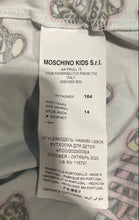 Load image into Gallery viewer, Authentic Moschino Kids White Multicolor Teddy Bear Print T-Shirt Size 14