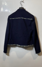 Load image into Gallery viewer, Tory Burch Womens Multicolor Tweed Double-Breasted Sammy Blazer Jacket Size 4