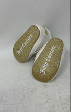 Load image into Gallery viewer, Juicy Couture Baby Girls Saratoga White Gold Slip-On Sneaker Shoes Sz 3M In Box