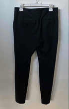 Load image into Gallery viewer, Express Womens Black Flat Front Slash Pocket Columnist Dress Pants Size 6