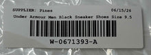 Load image into Gallery viewer, Under Armour Mens Flow Velociti 4 3027585-001 Black Sneakers Shoes Size 9.5