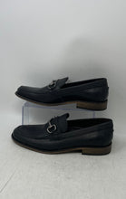 Load image into Gallery viewer, Perry Ellis Mens Black Leather Round Toe Slip-On Loafer Dress Shoes Size 8M