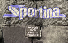 Load image into Gallery viewer, Sportina Toddler Kids Black Branded Pockets Insulated Ski Bib Pants Size 3/4