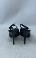 Load image into Gallery viewer, Lauren Ralph Lauren Womens Sienna Black Leather Buckle Pump Heels Size 9B