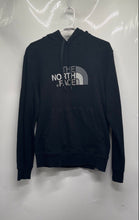 Load image into Gallery viewer, The North Face Mens Black Cotton Long Sleeve Pockets Pullover Hoodie Size M