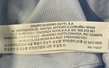 Load image into Gallery viewer, Massimo Dutti Mens Light Blue Long Sleeve Easy Iron Dress Shirt Size 15