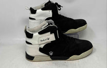 Load image into Gallery viewer, Kuxie Mens White Black Fashion High Top Lace-Up Sneaker Shoes Size EUR 46