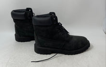 Load image into Gallery viewer, Timberland Kids Premium 6-Inch 12907 Black Waterproof Combat Boots Size 5.5M