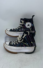 Load image into Gallery viewer, Converse Womens Run Star Hike High 571872C Black Multicolor Sneaker Shoes Sz 6.5