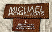 Load image into Gallery viewer, Michael Kors Mens Light Blue Long Sleeve Collared Button-Up Shirt Size L