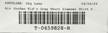 Load image into Gallery viewer, Air Jordan Kids Gray Heather Short Sleeve Crew Neck Graphic T-Shirt Size XL