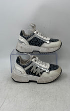 Load image into Gallery viewer, Michael Kors Kids Cosmo Maddy White Print Lace-Up Sneakers Shoes Size 12