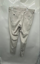 Load image into Gallery viewer, Theory Mens Beige Slash Pocket Flat Front Straight Leg Long Chino Pants Size 34