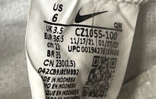 Load image into Gallery viewer, Nike Womens Blazer Mid 77 CZ1055-100 White Black Lace-Up Sneakers Shoes Size 6