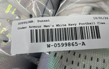 Load image into Gallery viewer, Under Armour Mens Blur Pro 6006206-107 White Navy Blue Football Cleats Size 13