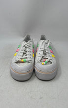 Load image into Gallery viewer, Adidas Kids Nizza Platform GY9102 White Lace-Up Sneakers Shoes Size 7