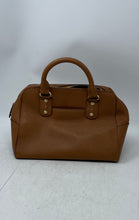 Load image into Gallery viewer, Michael Kors Womens Jet Set Brown Saffiano Leather Top Handle Satchel Handbag